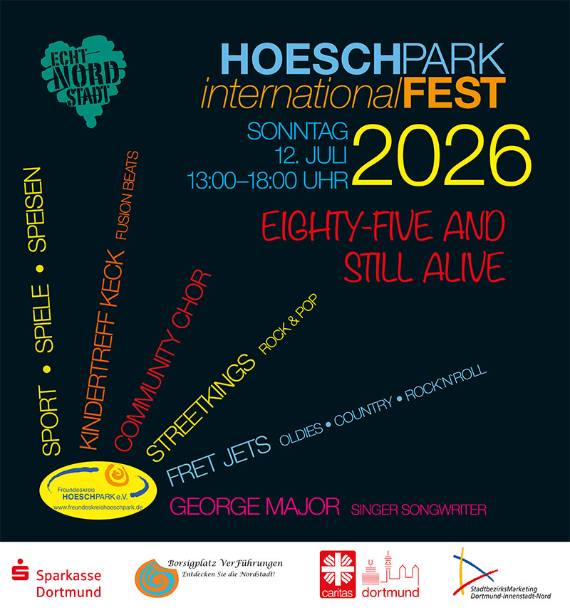 Hoeschparkfest 2026 Plakat