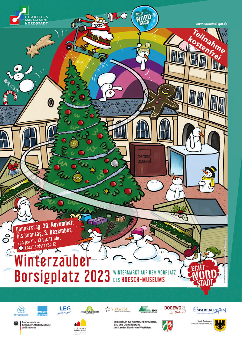 Winterzauber Borsigplatz 2023